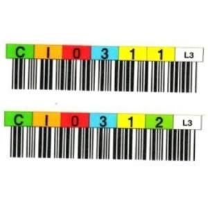 LTO-3 Barcode Label (Random numbered)