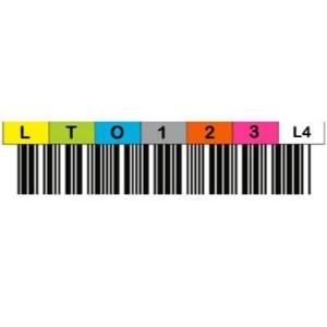 LTO-8 Barcode Label (Random numbered) - BCL-08