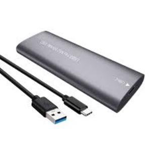 CipherX External Stick, M.2 NVME (2230 to 2280 SSD) USB3.1, Type-C, SSD Enclosure