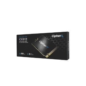 512GB CipherX Pro S Series, M.2 (2230), NVMe PCIE 4x4 (5600Mbps/4800Mbps) SSD