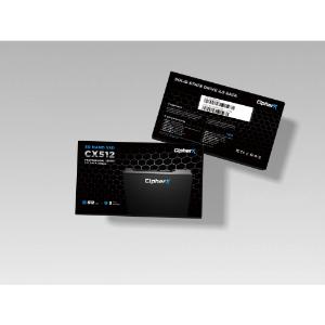 512GB CipherX, CX512 PRO 2.5", 3D NAND TLC, NANDXtend ECC Data Protect, SLC Caching, SATA-6Gbps (TCG / AES Encryption support) SSD