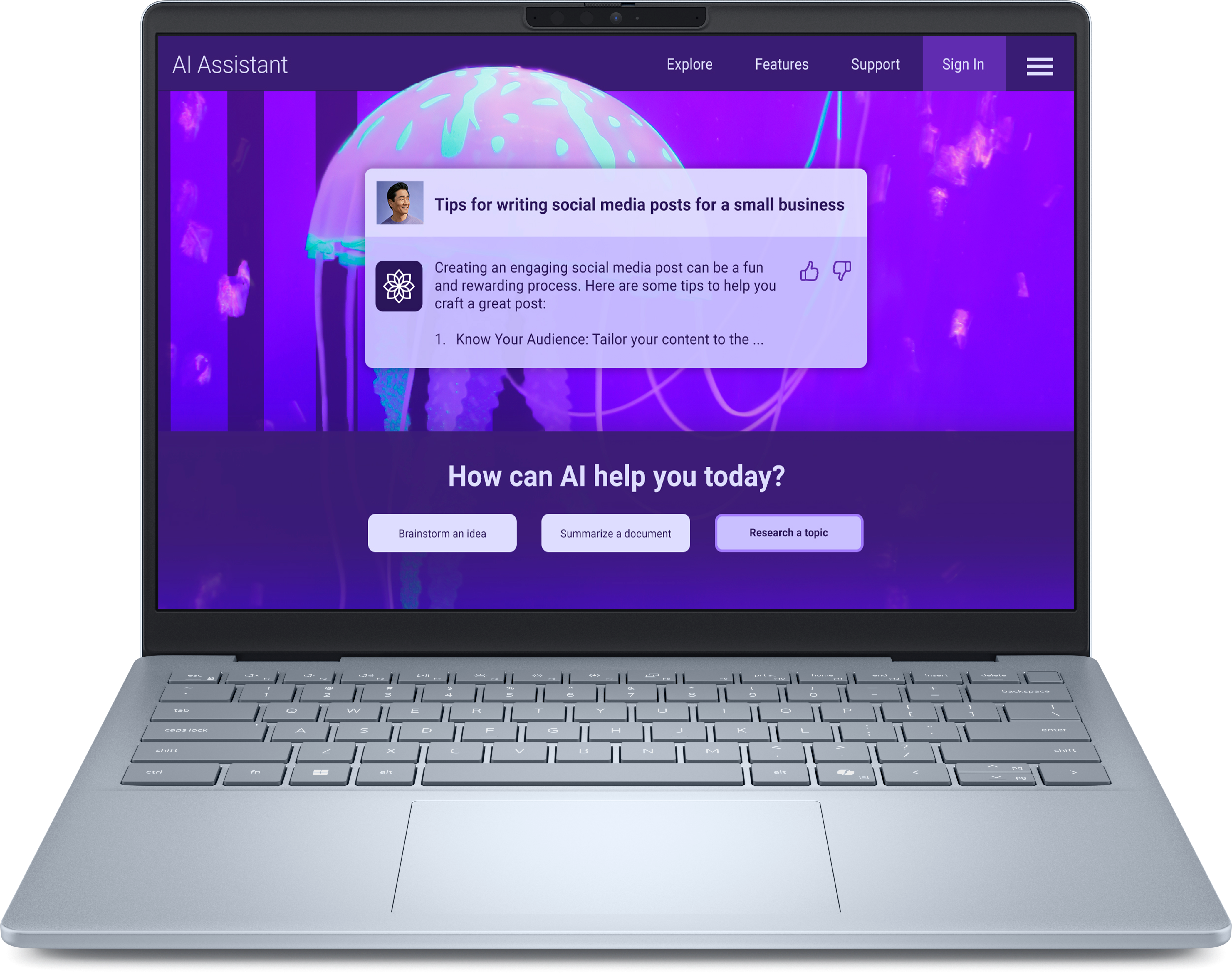 Dell 14 Plus DB14250 14in WQXGA Notebook
