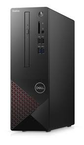 Dell Vostro 3681, SF, i3-10100, 8GB, 256GB SSD, DVDRW, Win10Pro, WiFi, Desktop PC, Keyboard & Mouse Included, (1 x HDMI Port, 1 x VGA Port)