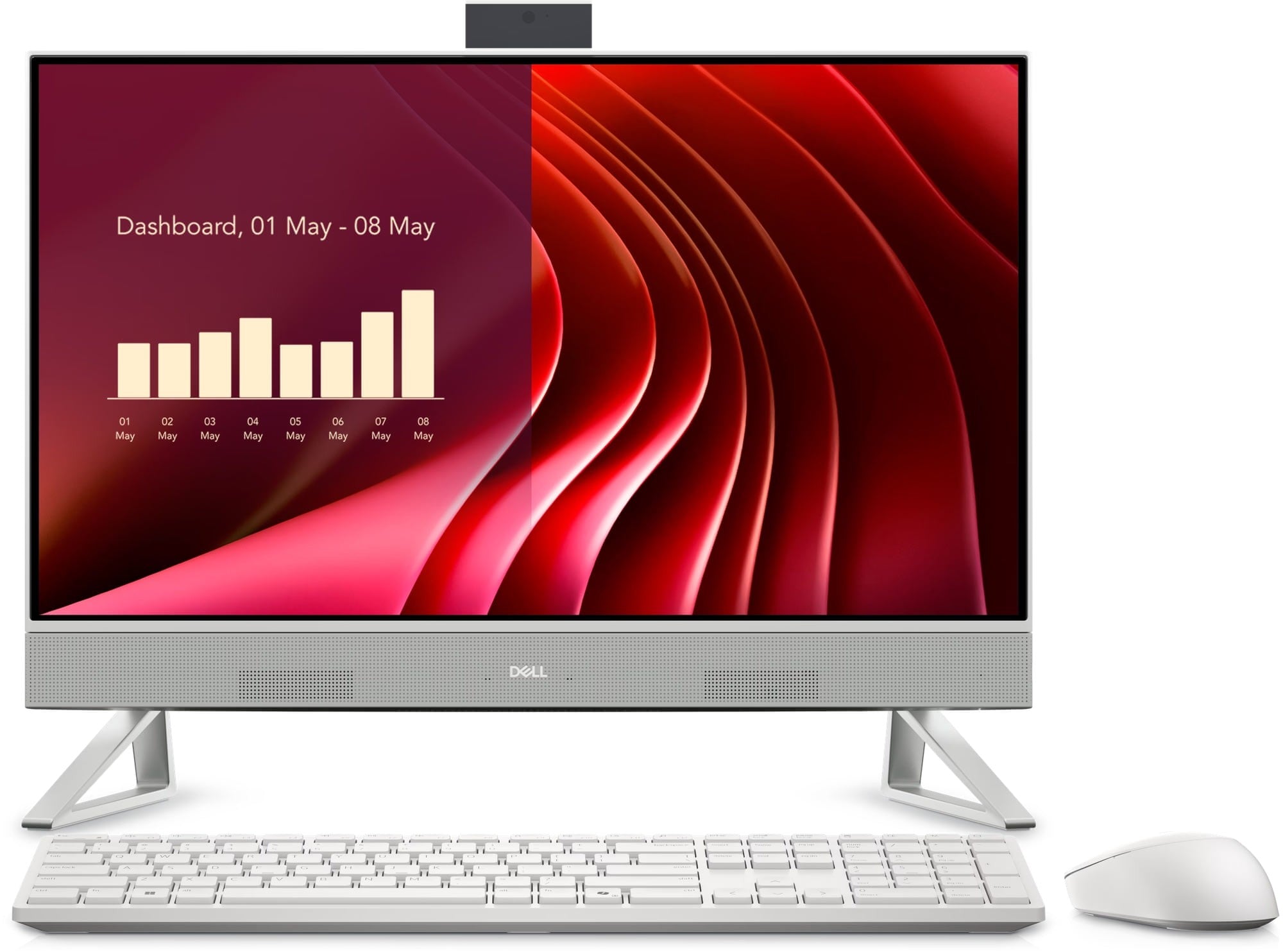 Dell 24 AIO EC24250 23.8in FHD Desktop PC