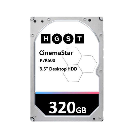 320GB HGST - 3.5" SATA 7200rpm 6MB (ReNew)