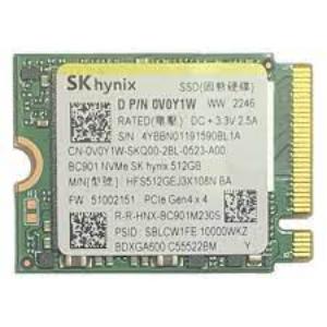 512GB SK Hynix | BC901 | M.2 2230 | Gen4x4 | PCIe | NVMe | SSD Solid State Drive - HFS512GEJ3X108N