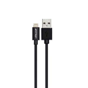 Cirago Lightning USB Charge & Sync Cable, 2 Meter (MFi Certified) - Black