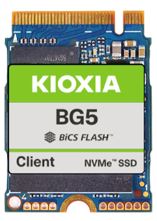 512GB Kioxia, BG5 Series, M.2 (2230), NVMe, PCIe 4x4, SSD