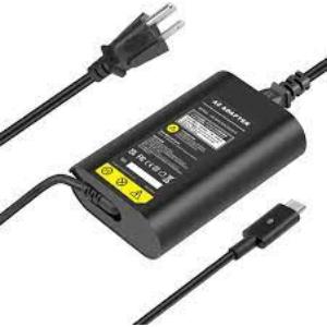 65W DELL USB Type-C Charger (For Dell: Latitude 5100, 51xx, and 5200, 52xx) AC Power Supply Adapter w/ SA 1.8 Meter Red Plug Incl.