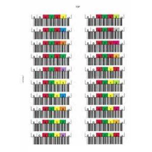 LTO Ultrium Polyester Netc Barcode Printed Labels (20 Labels per Sheet) - NL-749303-123-P