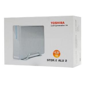 1.5TB Toshiba StorE Alu2 3.5" USB 2.0 External HD, Silver