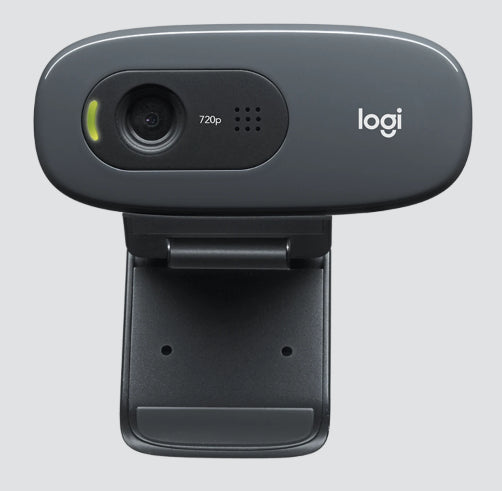 Logitech C270 - Webcam - USB - Black