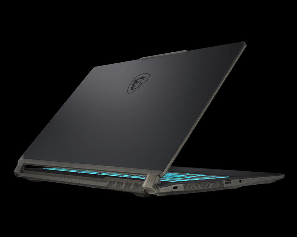 CYBORG 15 AI A1VEK-230ZA / INTEL CORE ULTRA 7 155H / DDR5 16GB 3200MHz (2 X8GB) / 512GB NVME PCIE SSD / RTX 4050 GDDR6 6GB / 15.6" FHD 144Hz / WINDOWS 11 HOME / NO BAG INCLUDED / TRANSLUCENT BLACK / 2 YEAR WARRANTY