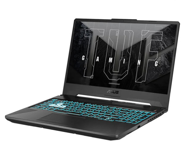ASUS TUF GAMING A15 / 15.6-inch FHD (1920 x 1080) 16:9 / AMD Ryzen™ 5 7535HS Processor 3.3GHz (19MB Cache up to 4.55 GHz 6 cores 12 Threads) / DDR5 8GB ( 8GB DDR5-5600 SO-DIMM) (max 32GB) / 512GB P