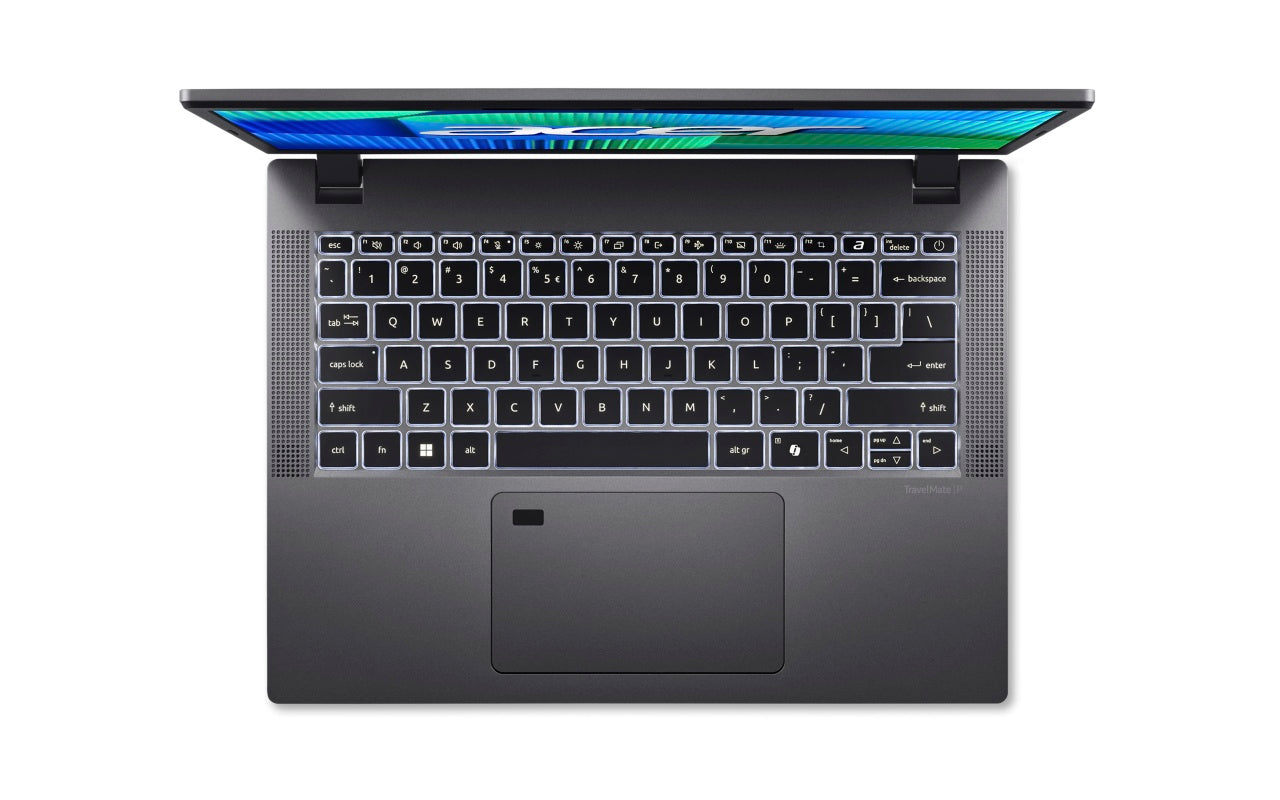 Acer TravelMate TMP214-55-G2-TCO-58K9 14" WUXGA IPS SlimBezel LTE Intel Core i5-1335U 8GB DDR5 Memory 1024GB PCIe NVMe SSD WIFI6E+BT Micro SD card reader FPR FHD IR Camera 53Wh Li-ion battery 65W Type