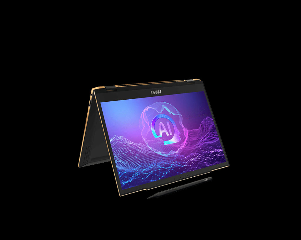 SUMMIT 13 AI EVO A2VMTG-044ZA / INTEL CORE ULTRA 7 258V EMBEDDED 32GB LPDDR5x / 1TB NVME PCIE SSD / INTEL ARC GRAPHICS / 13.3" FHD+ (1920*1200) TOUCHSCREEN / WINDOWS 11 HOME/ INCLUDES MSI PEN 2 / NO BAG INCLUDED/ INK BLACK / 1 YEAR WARRANTY