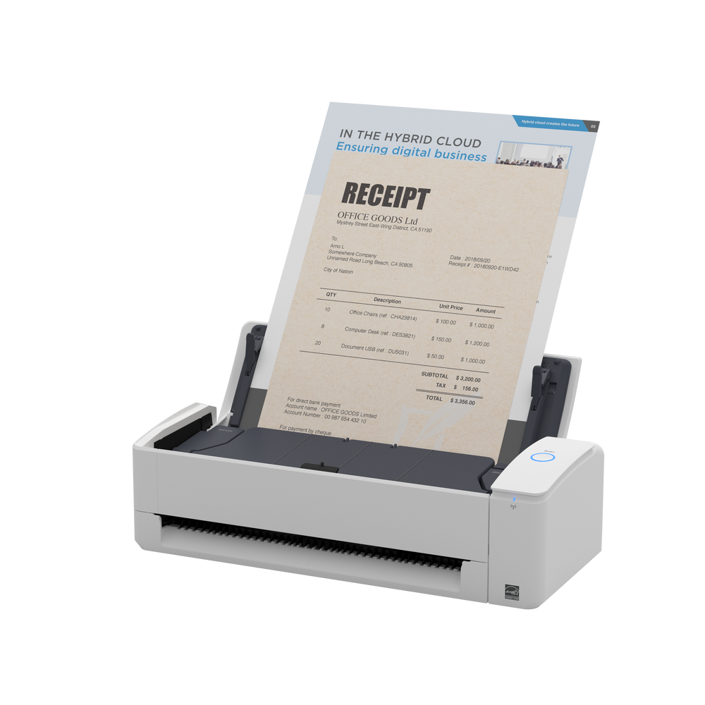 Ricoh ScanSnap iX1300 A4 30ppm/60ipm Duplex Dual-Path ADF Wi-Fi USB3.2 LED Desktop Scanner