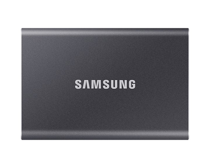 Samsung T5 EVO Portable SSD 8 TB/ Transfer speed up to 460 MB/s/ USB 3.2 (Gen1 5Gbps) backwards compatible AES 256-bit hardware encryption Windows® macOS® Android™ Compatible Colour: Black