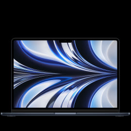 13-INCH MACBOOK AIR: APPLE M2 CHIP WITH 8-CORE CPU AND 8-CORE GPU 16GB 256GB - MIDNIGHT