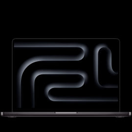 14-INCH MACBOOK PRO: APPLE M4 PRO CHIP WITH 12‑CORE CPU AND 16‑CORE GPU 24GB 512GB SSD - SPACE BLACK