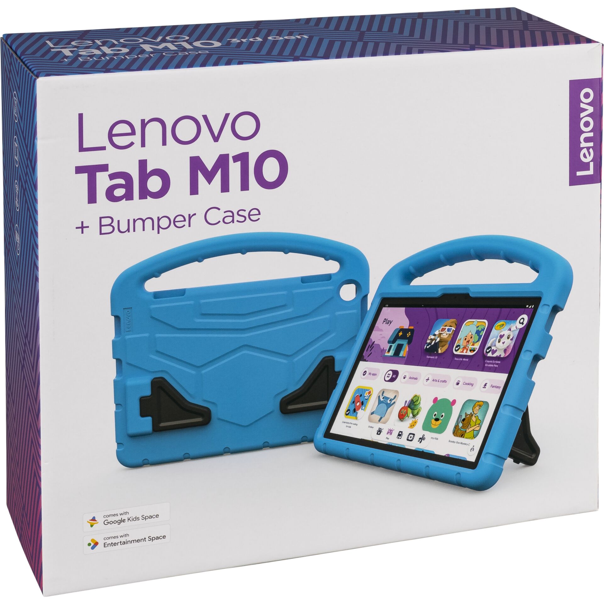 TB311XU / Lenovo TAB / 3rd Gen / Grey / 10.1'' / WUXGA 1920x1200 / Touch / MediaTek® G85 OC 2.0GHz / 4GB / 64GB / 4G-LTE / Voice Call / Android 14/15/16 / 1YRCI / Bumper Case+Stylus