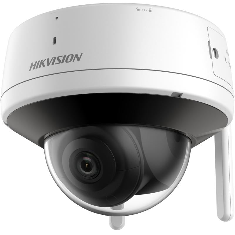 Hikvision 4MP Wireless Outdoor Dome Network Camera 2.8mm Two Way Built-in Audio. IP66 IR up to 30m
