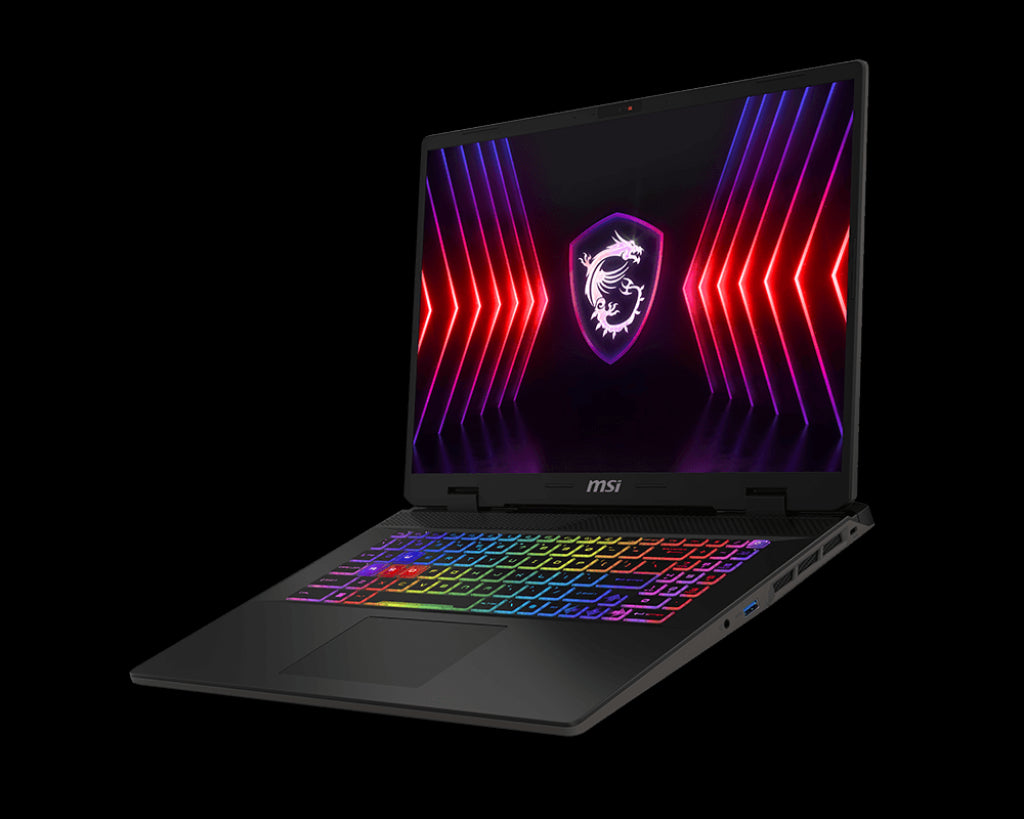 MSI SWORD 17 HX B14VFKG-260ZA / INTEL I7-14650HX / DDR5 16GB (2x 8GB) / 1TB NVME SSD / RTX 4060 GDDR6 8GB / 17" QHD+ 240Hz / WINDOWS 11 HOME / NO BAG
