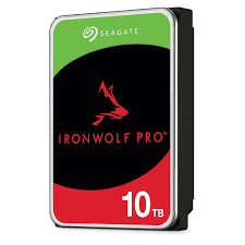 10TB Seagate IronWolf Pro, 3.5", 7200RPM, 256MB Cache, SATA 6Gbs, Internal NAS Hard Drive