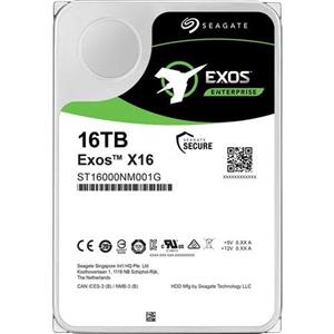 16TB Seagate Exos, Enterprise X16, SATA-III 6Gbs, 512e/4Kn, 7200 RPM 256MB Cache, 3.5", HDD (Pulled - 1Y Warranty)