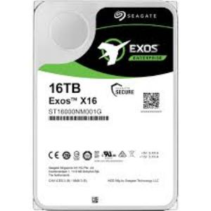 16TB Seagate Exos, Enterprise X16, SATA-III 6Gbs, 512e/4Kn, 7200 RPM 256MB Cache 3.5" HDD