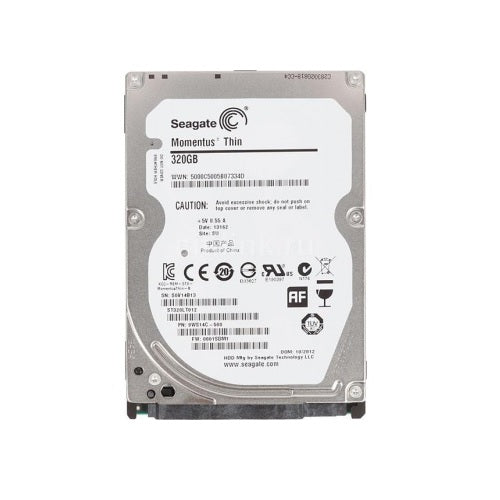 320GB Seagate 2.5" SATA 5400rpm 16MB Internal HD