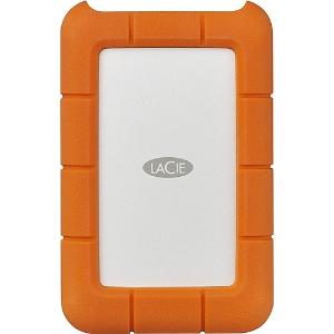 4TB LaCie Rugged USB-3, Type-C External Mobile Drive, (OEM Packaged/Not Retail)
