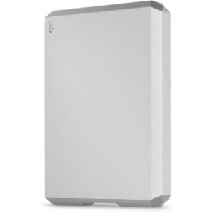 5TB LaCie USB 3.1 Type-C Mobile Drive (Moon Silver) (OEM Packaged/Not Retail)