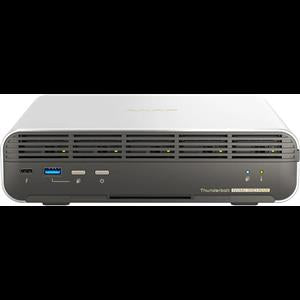 5-bay QNAP All-Flash NASbook | Intel Core i5-1340PE 12C(4P+8E)/16T up to 4.50GHz | onboard 16GB RAM (not expandable) | 5 x E1.S up to 15mm ( or 5 x M.2 2280 PCIe w/ QDA-E1SM ) | - TBS-h574TX-i5U-16G