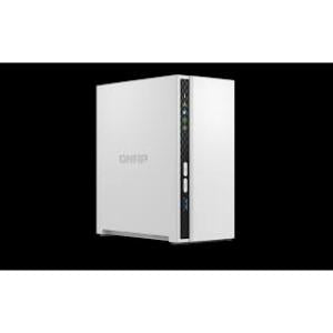 2 Bay QNAP ARM 4C 2.0GHz, 2 x SATA 6Gbs 3.5"/2.5", 2GB RAM On-Board; 1 x GbE, 1 x USB3.2 Gen1 and 2 x USB2.0