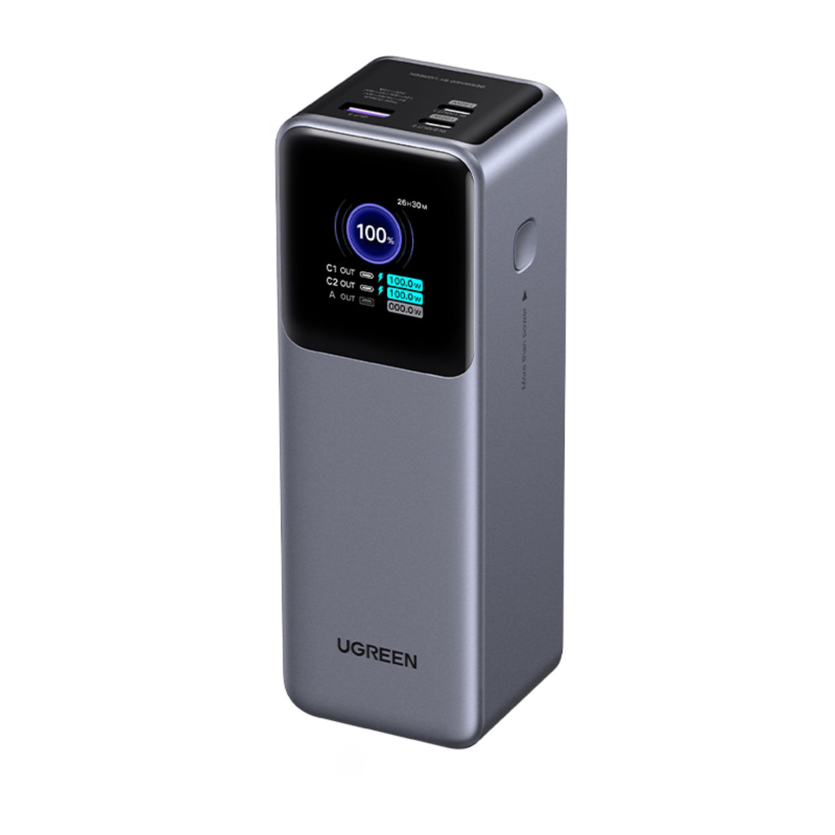 Ugreen 25000MAH PD 200W Powerbank-Grey