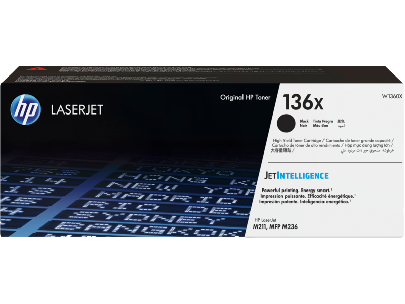 HP 136X Black Original LaserJet Toner Cartridge