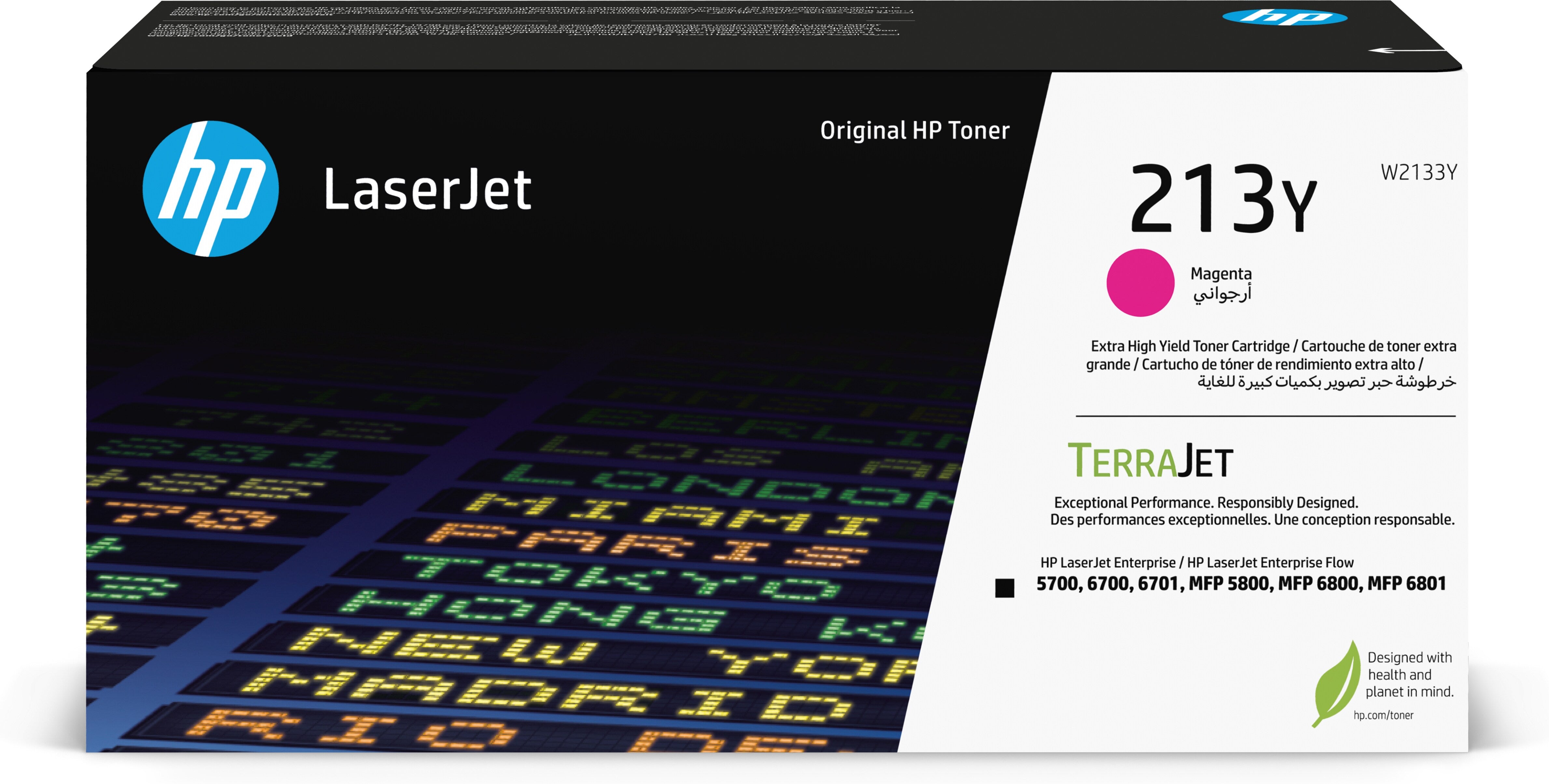 HP 213Y Magenta Original LaserJet Toner Cartridge
