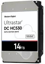 14TB WD Ultrastar, DC HC530, 3.5", SATA 6Gb/s, 512MB, HDD