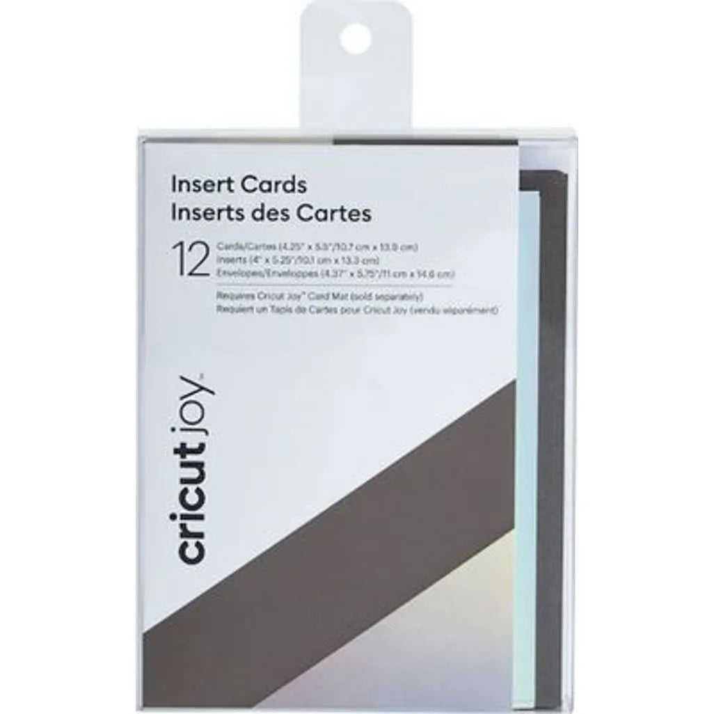 2008795 - Cricut Joy Insert Cards A1 15-pack (Gray; Silver; Holographic) 8.89x12.45cm