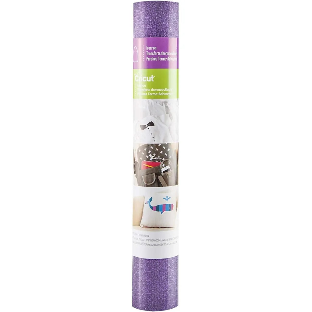 2003242 - Cricut Glitter Iron-On 30x48cm (Grape)