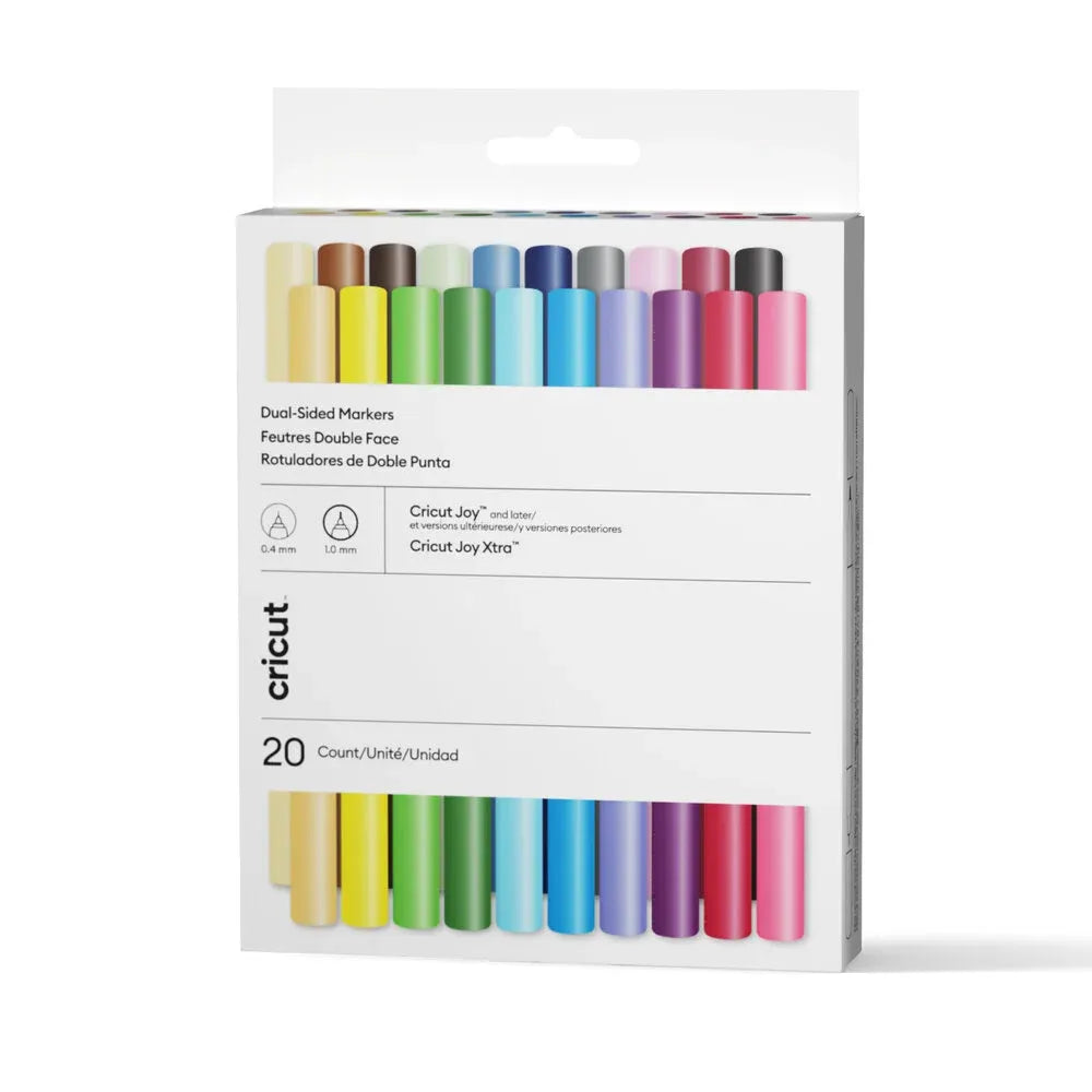 2011825 - Cricut Joy Dual-Sided Markers; Ultimate Set (20pack)