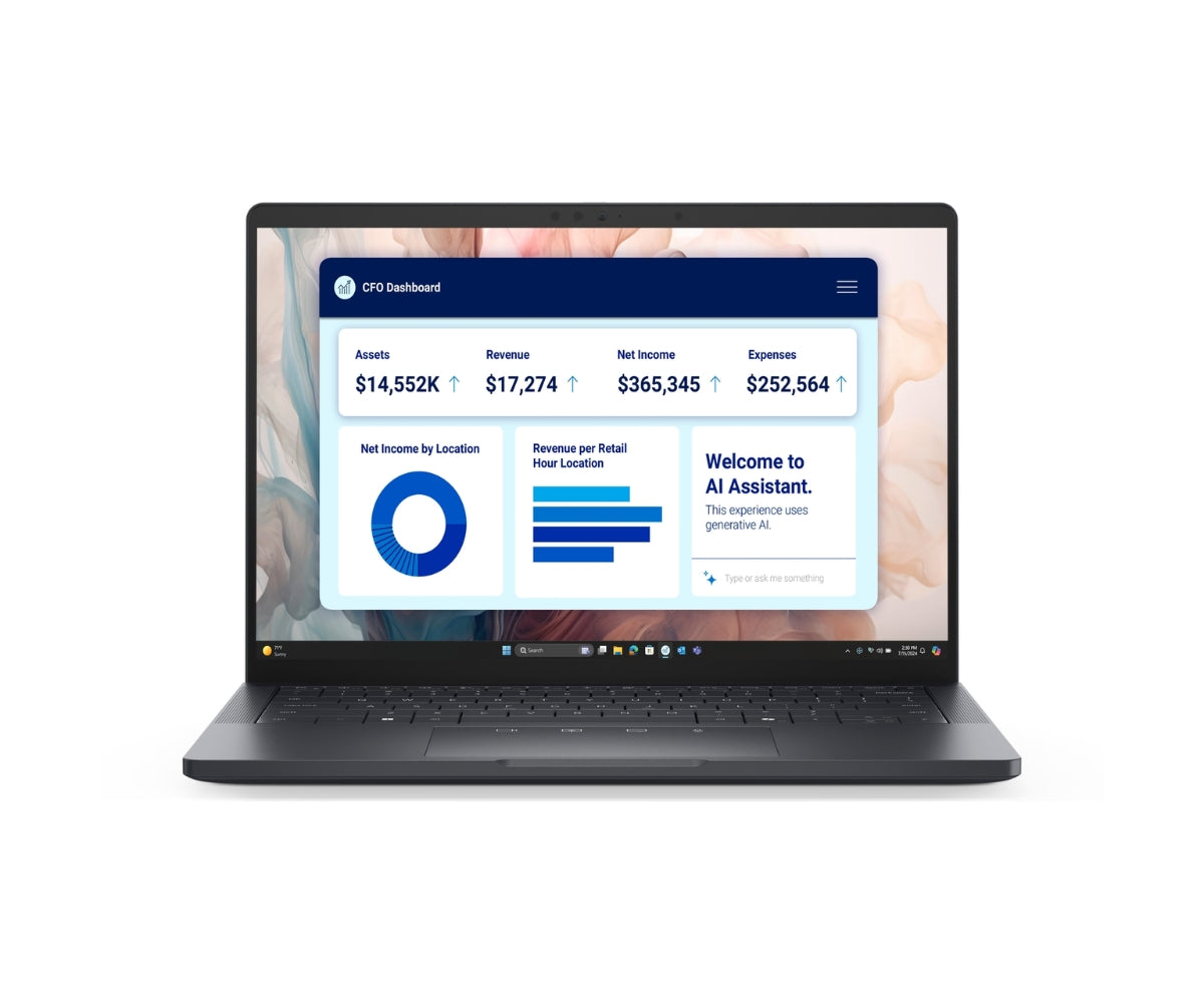 Dell Pro 13 Premium|U7-266V|16GB|512GB SSD|FgrPr|W11 Pro|IR Cam & Mic|WLAN + BT|13.3" FHD+|Backlit Kb|3 Cell|vPro ProSupport Next Business Day Onsite Service after remote diagnosis with HW-SW Support, 36 Month(s)