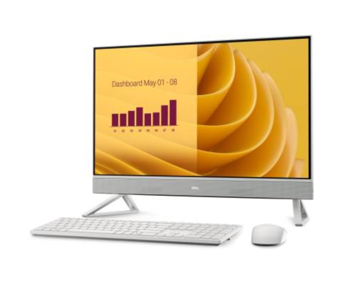 Dell 27 AIO|C7 -150U|32GB|2TB SSD|Intel Graphics|W11 Home|WLAN + BT|27.0" FHD|Wireless Kb & Mouse|90W Basic Onsite Service 12 Months