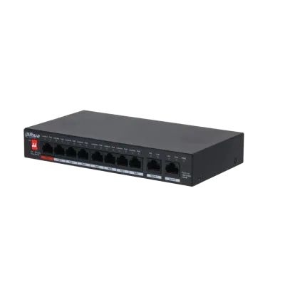 Dahua 10-Port Gigabit Unmanaged Desktop Switch with 8-Port P