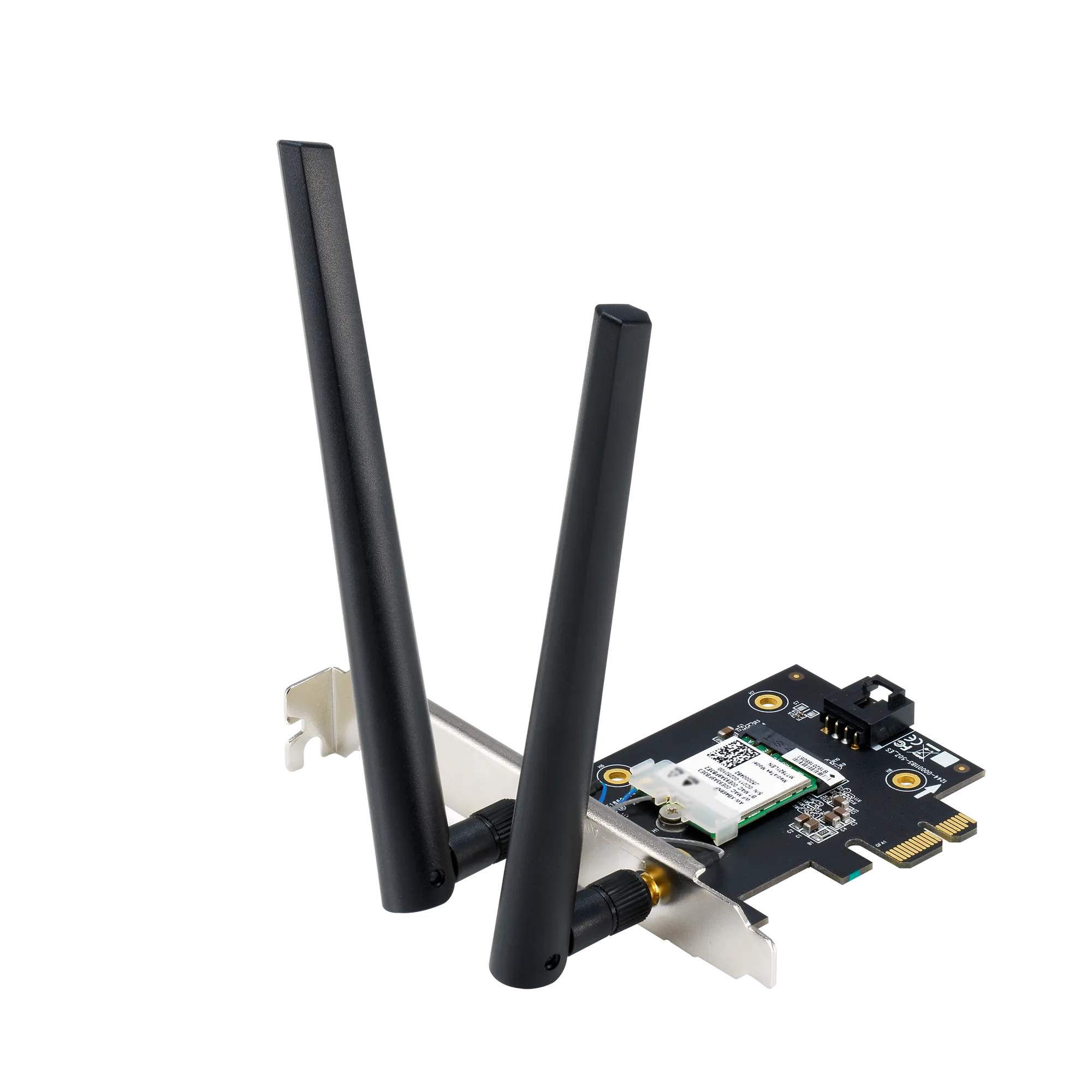 ASUS PCE-BE6500, Internal, Wireless, PCI Express, WLAN / Bluetooth, 2882 Mbit/s, Black, Stainless steel
