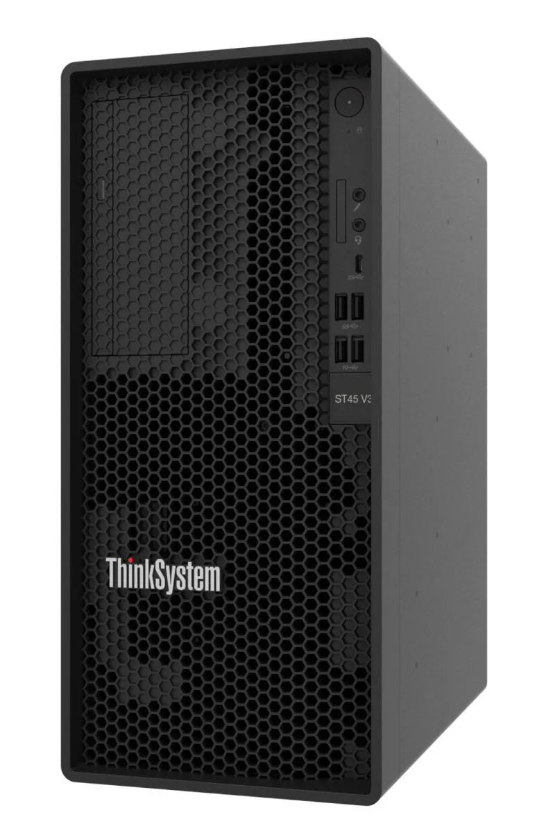 Lenovo ThinkSystem ST45, 3.8 GHz, 16 GB, DDR5-SDRAM, 2 TB, 500 W, Tower