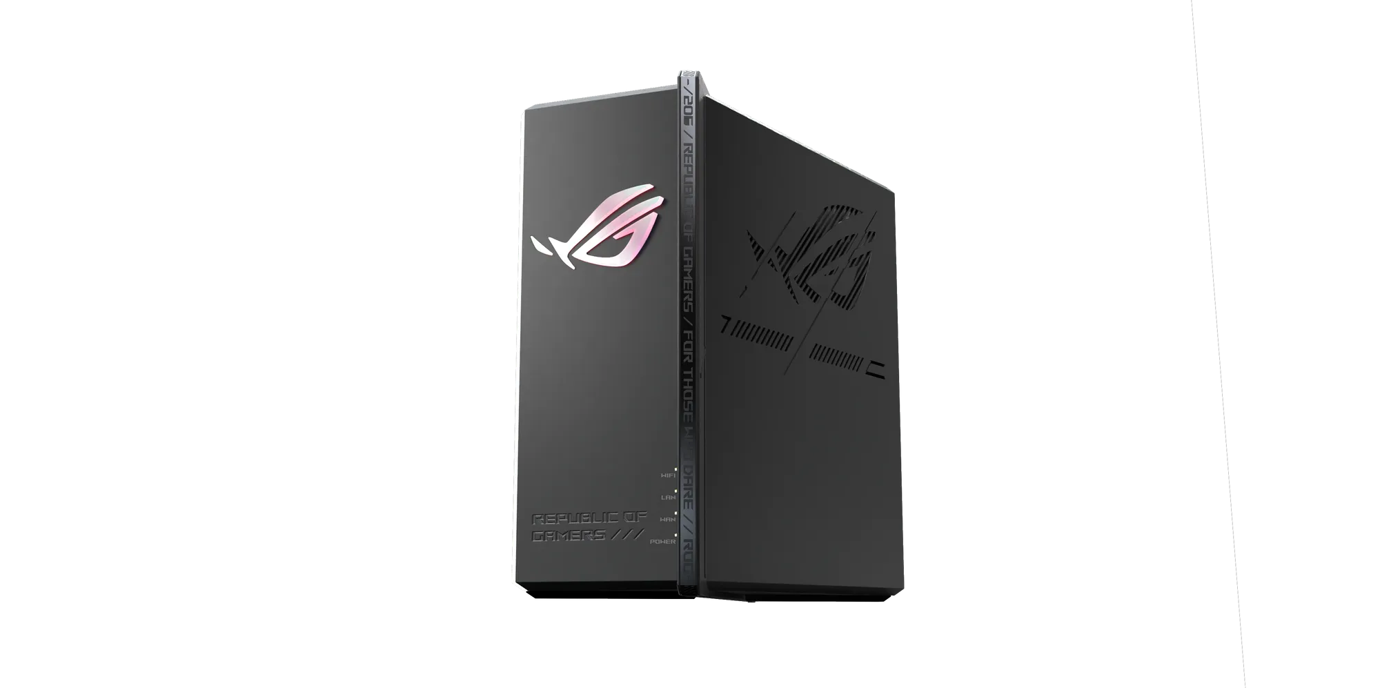 ASUS ROG Strix GS-BE18000, Wi-Fi 7 (802.11be), Tri-band (2.4 GHz / 5 GHz / 6 GHz), Ethernet LAN, Black, Tabletop router
