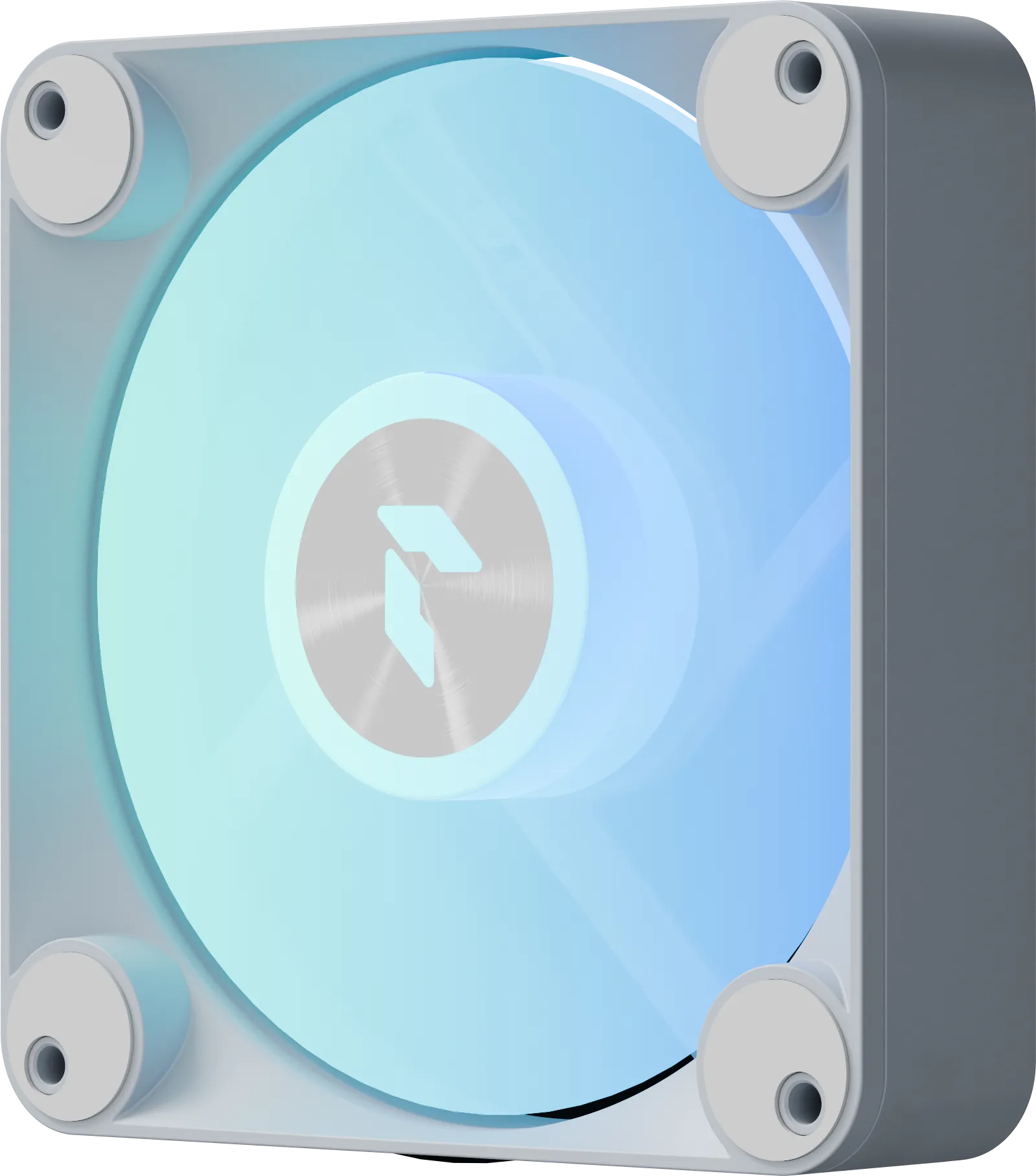 Aerocool APNX FP1-R 120mm PWM ARGB Fan - White.