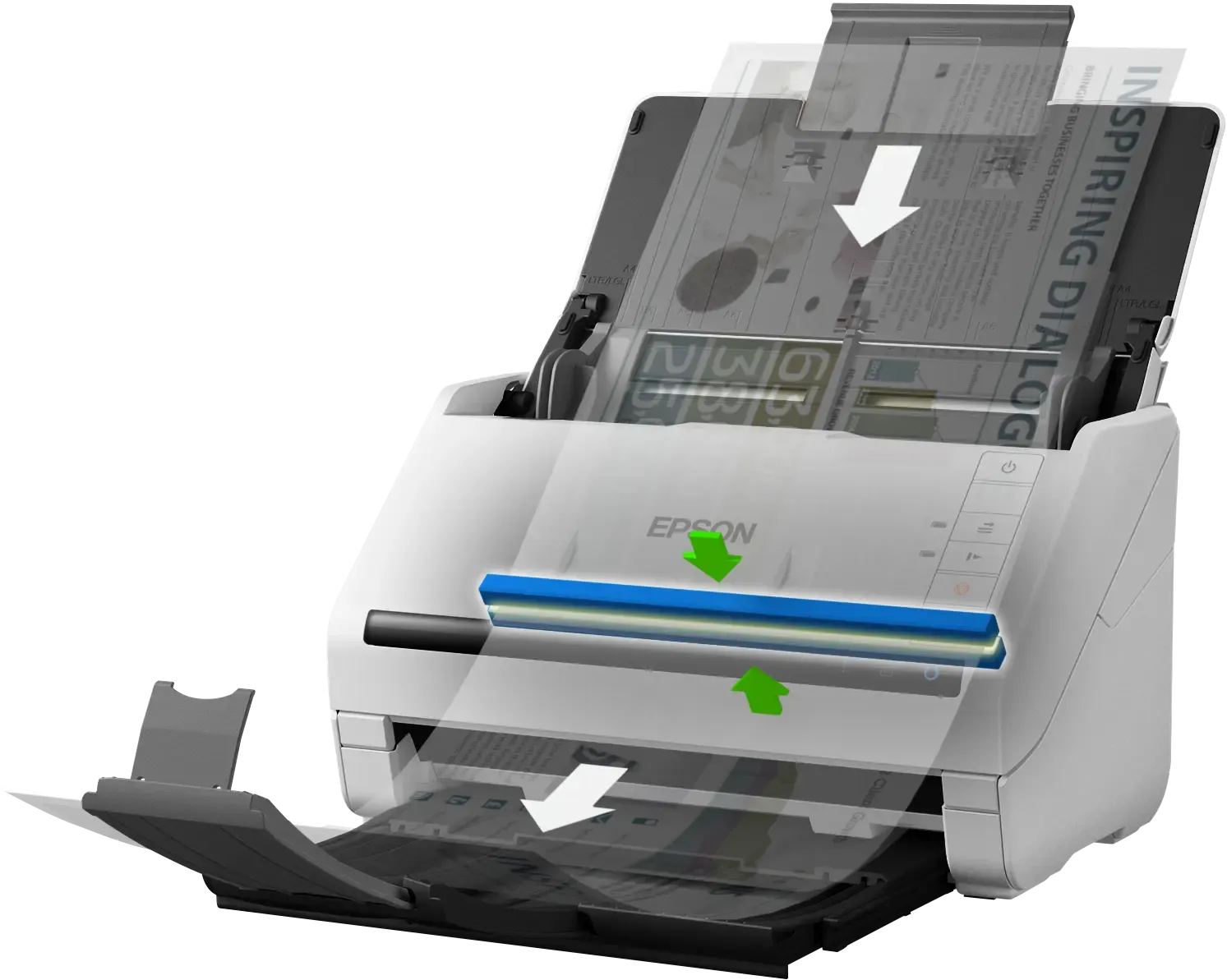 Epson WorkForce DS-770II Compact sheet-fed scanner